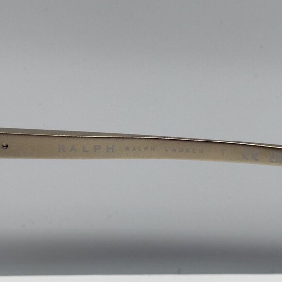 Ralph Lauren Sunglasses RA4144 9116/8G Shiny Gold Frames Gray Gradient Lenses - Picture 4 of 11